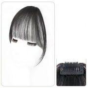 Wig Headband Air Bangs Natural Invisible Straight Bangs Seamless Natural Forehead Fake Bangs Hairstyle Tools