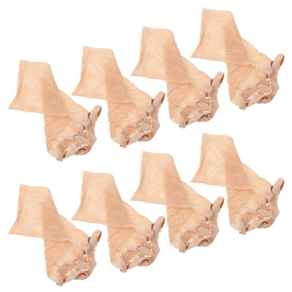 Wig Headgear Hair Net Multifunction Mesh Cap Bonnet Elastic Hats Care Caps Multi-function 8 PCS