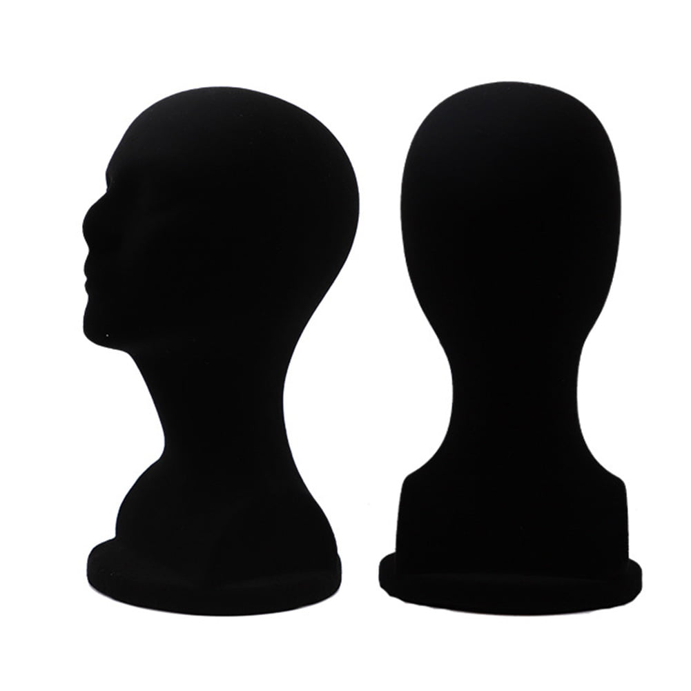 Wig Stand with Head – Durable 12.6" Foam Mannequin Head for Wigs, Hats ...