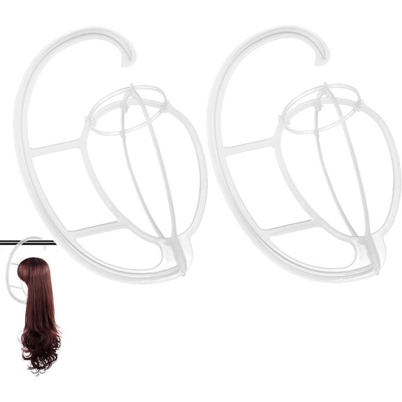 Wig Stands, Wig Hangers, 2 Sets
