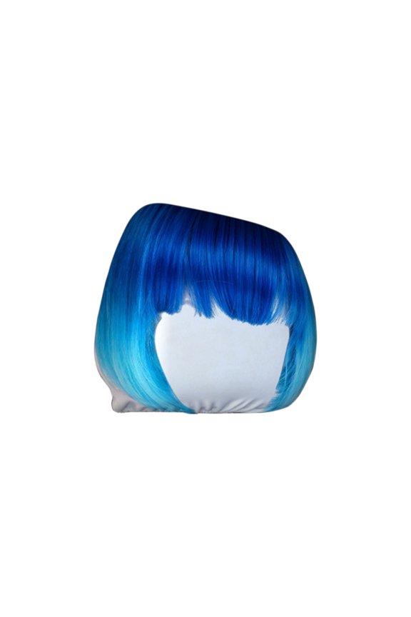 Car Headrest Cover, Funny Wig Seat Pillow Case Protector Elastic Universal Fit for Auto Interior Decor Accessories