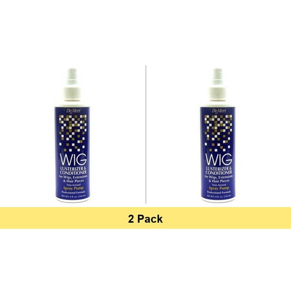Wig & Weave Lusterizer Conditioner for Natural and Synthetic Hair, 8 fl oz - 2 Pack