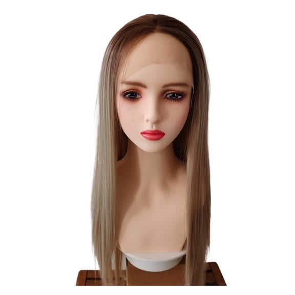 Wig, Women's Long Straight Hair, Synthetic High-temperature Silk Split Head Cover, Suitable For Various Occasions