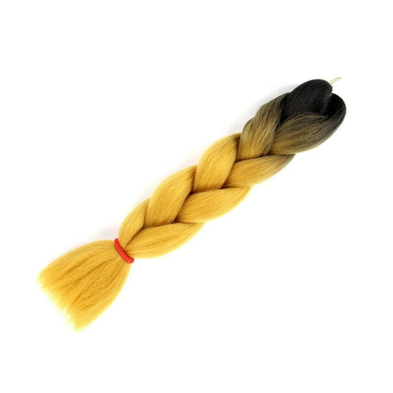 Wig with Bangs, Wigs for Women, 24 Inch Braiding Hair Extensions High Temperature Synthetic Fibre, Pre Stretched Braiding Hair For Women