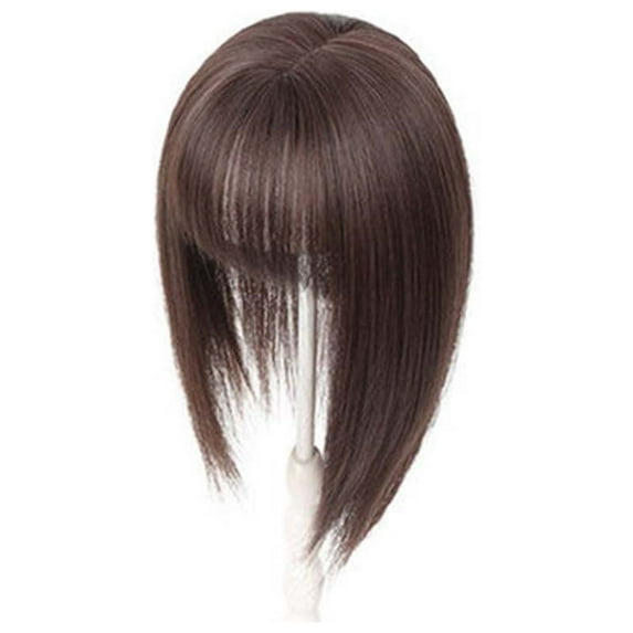 Wig with Bangs, Wigs for Women, Bangs Wig Piece Simulation Hair Strands Top Of Head Hair Patch Hair Increase