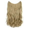 thumbnail image 1 of Wig with Bangs, Wigs for Women, Fashionable Wig Women's Long Curly Hair Is Big, Natural One-piece Hairpiece With Fishline Hairpiece Extension, 1 of 1