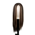 thumbnail image 1 of Wig with Bangs, Wigs for Women, Front Lace Wig Female Wigs Long Straight Chemical Fiber Wig, 1 of 9
