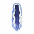 thumbnail image 1 of Wig with Bangs, Wigs for Women, Ladies Long Curly Hair Wig With Large Wavy Gradient, 1 of 2