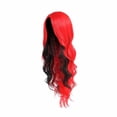 thumbnail image 1 of Wig with Bangs, Wigs for Women, Ladies Long Curly Hair Wig With Large Wavy Gradient, 1 of 2