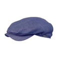 thumbnail image 1 of Wigens Classic Ivy 100% Linen Summer Cap Navy, 1 of 1
