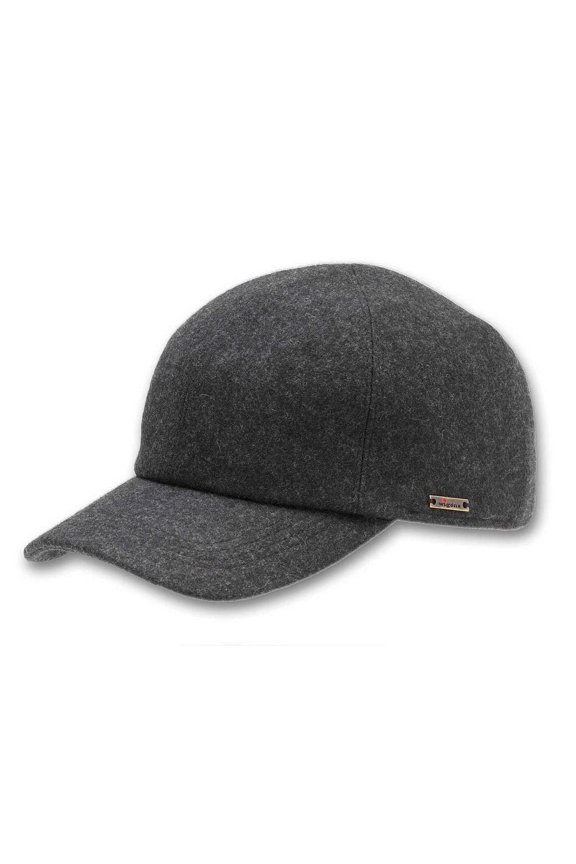 Kent 100% Wool Baseball Cap with Earflaps