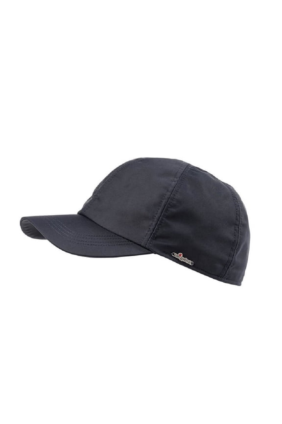 Mens Martin Cordura Nylon Baseball Cap with Earflaps 57, Navy