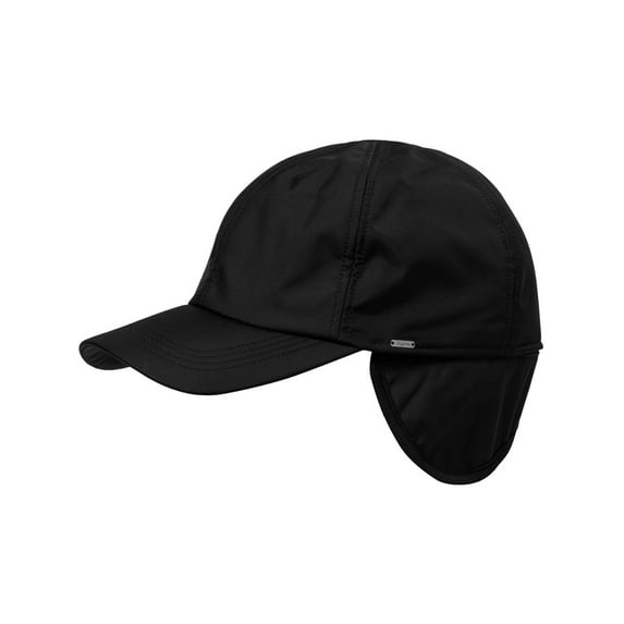 Wigens Water Repellent Sport Baseball Cap with Ear Flaps and Lining (Men's)