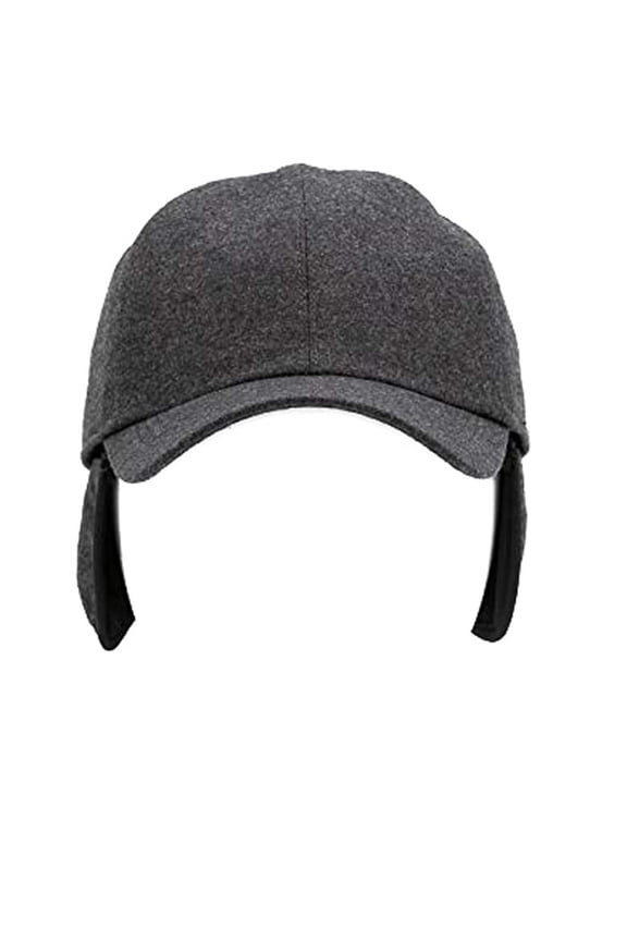 Wool Storm System Cap with Earflaps GRAY/409 59