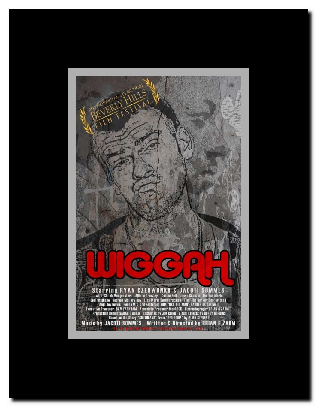 Wiggah Framed Movie Poster