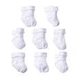 thumbnail image 1 of Wiggle Proof Jersey Crew Socks, 8pk (Unisex), 1 of 9