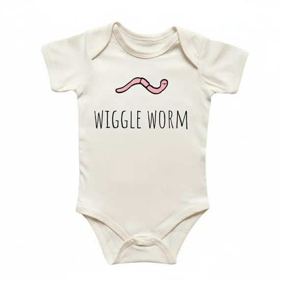 Wiggle Worm Newborn Baby Bodysuits