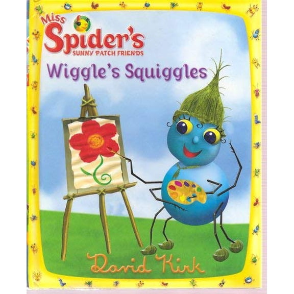 Pre-Owned Wiggle's Squiggles (Miss Spider's Sunny Patch Friends) (Hardcover) 0448445190 9780448445199