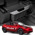 Wigoo 2025 Upgrade Tesla Model Y Accessories Rear Center Console