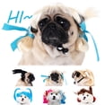 thumbnail image 1 of Wigs for Dogs Pet Wigs for Dogs Adjustable Soft Breathable Dog Cosplay Hairpieces for Halloween Christmas Party Costumes Fits Small to Medium Dogs and Cats,C, 1 of 5