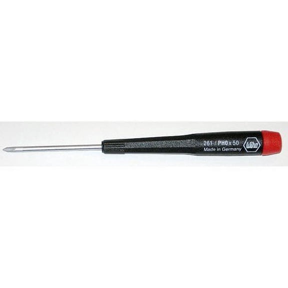 Wiha 26105 #0 x 50mm Miniature Phillips Screwdriver - 26105