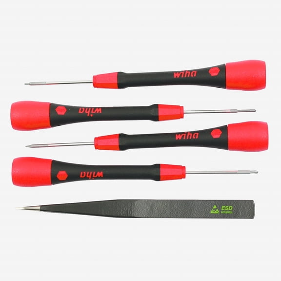 Wiha 26196 PicoFinish Smart Phone Basic Tool Kit, 5 pcs