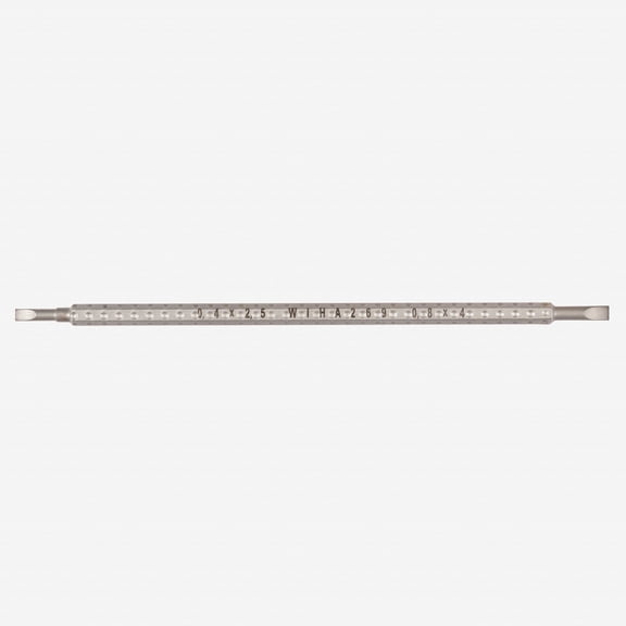 Wiha 26960 2.5 + 4mm Slotted ESD Safe Drive-Loc IV Blade