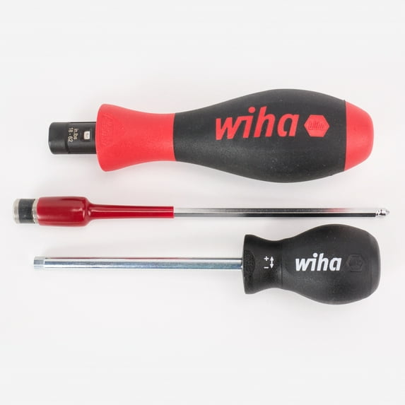 Wiha 28414 Adjustable TorqueVario Screwdriver with 1/4" Bit Adapter, 18-62 in-lbs