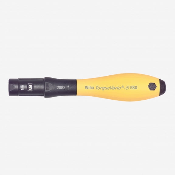 Wiha 28522 15-80 in-oz ESD Adjustable Torque Screwdriver