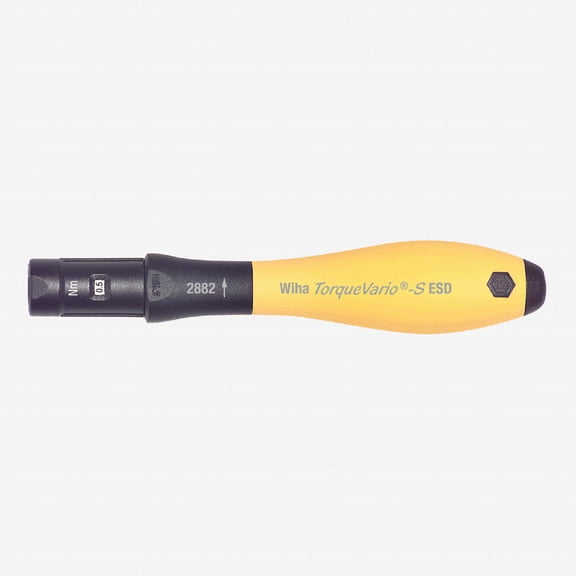 Wiha 28524 5-10 lbs ESD Adjustable Torque Screwdriver