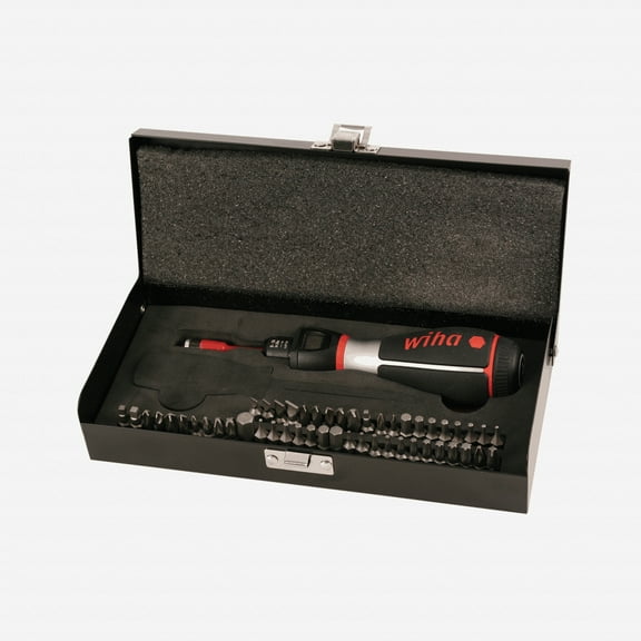 Wiha 28896 52 Piece Digital iTorque Box Set 9-45 in-lbs. (1.0-5.1 Nm)