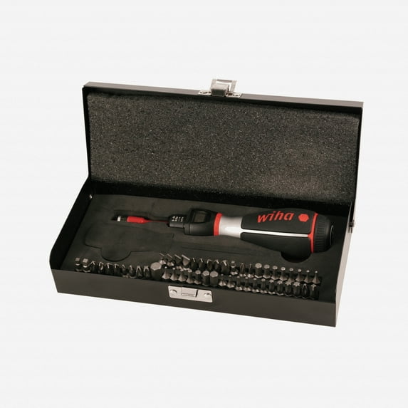 Wiha 28896 52 Piece Digital iTorque Box Set 9-45 in-lbs. (1.0-5.1 Nm)