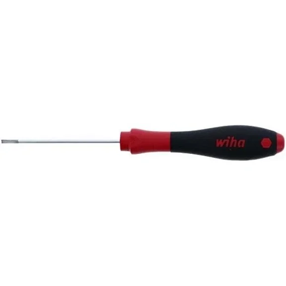 Wiha 30203 Softfinish Slotted Screwdriver 2.5Mm X 75Mm