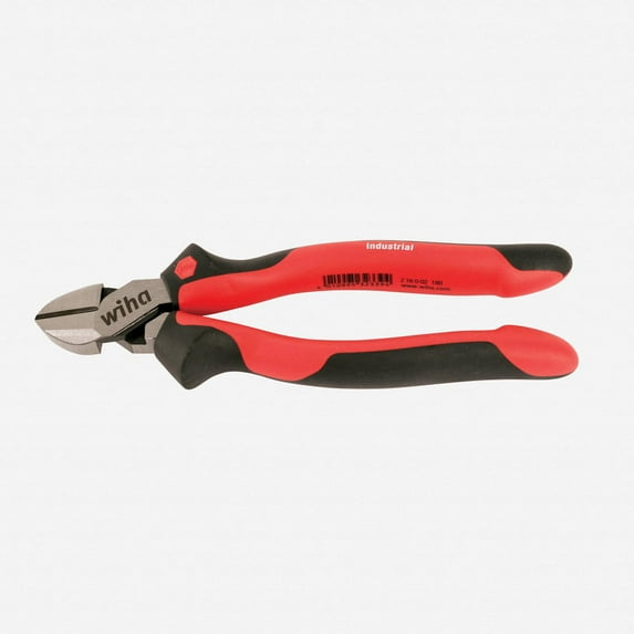 Wiha 30929 6.3" High Leverage Diagonal Cutter - Industrial SoftGrip