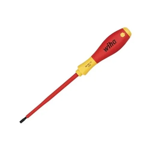 Wiha 32031 Insulated Softfinish Slotted Screwdriver 5.5Mm X 125Mm