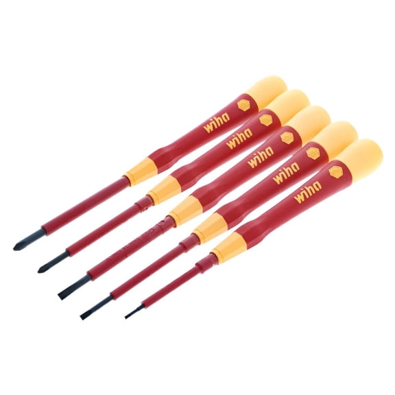 Wiha Insulated Screwdriver Set, NmPcs5 32085