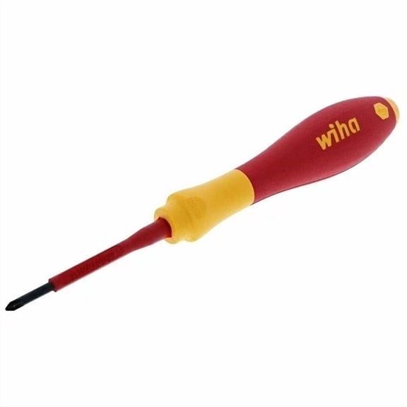 Wiha 32100 Insulated Softfinish Phillips Screwdriver #0 X 60Mm