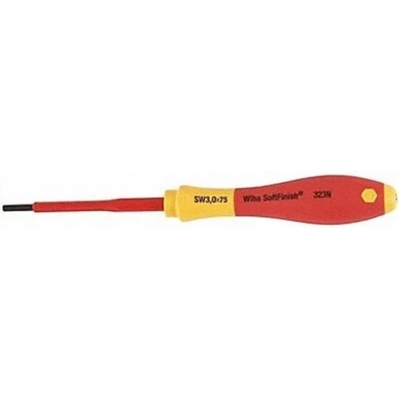 Wiha 32304 Insulated Softfinish Hex Screwdriver 4.0Mm