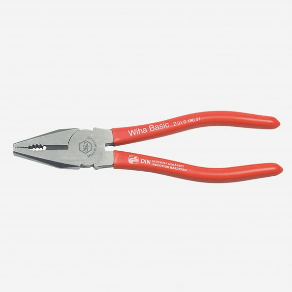 Wiha 32606 7" Combination Pliers - Vinyl Grip
