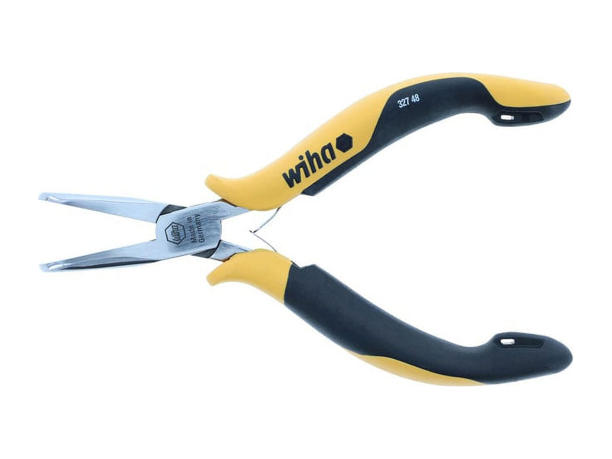 Wiha 32748 Bent 90 Degree Needle Nose Pliers - ESD Safe