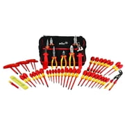 Wiha 32874 Insulated Tool Set, 50 Piece Set in Canvas Tool Bag