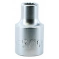 thumbnail image 1 of Wiha 33807 12 Point, 1/2 Inch Drive Standard Socket, 5/16 Inch, 1 of 1