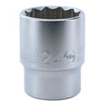 thumbnail image 1 of Wiha 33840 1/2 Inch Drive Socket, 12 Point, 24 mm, 1 of 1
