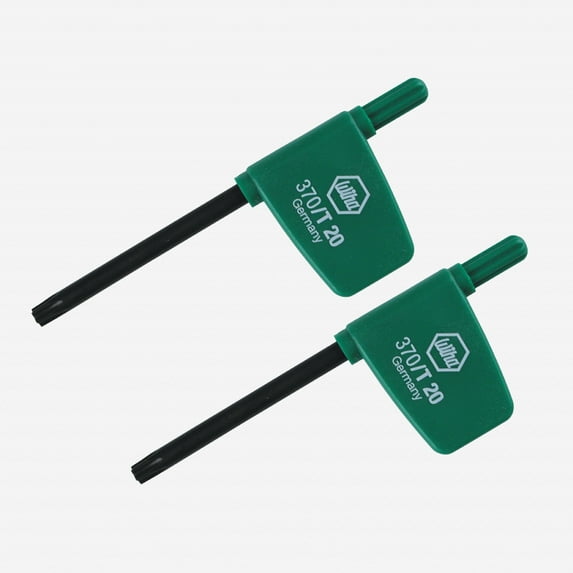 Wiha 37010 T10 x 40mm Torx Flag Handle - 2 Pack