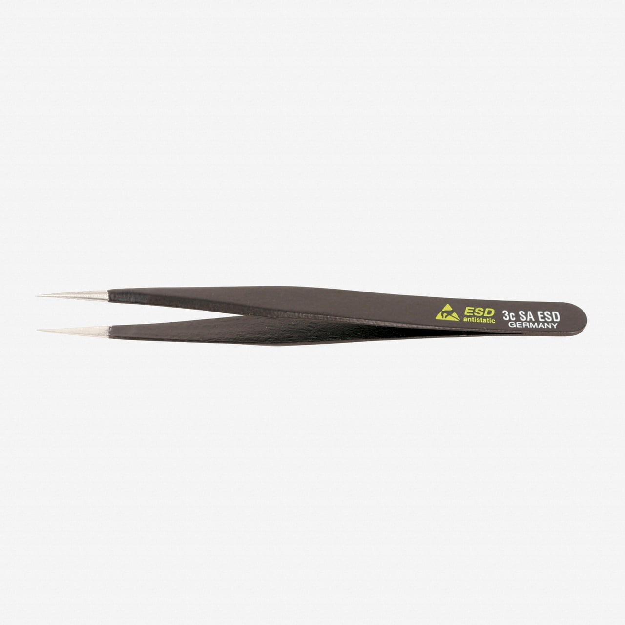 Wiha 44507 Fine Round Points Shorter 3c SA  - 110mm Tweezers