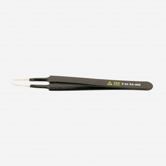 Wiha 44528 Extra Fine Points Bent 30 Degree - 3mm Long Tips 5bb SA  - 107mm Tweezers