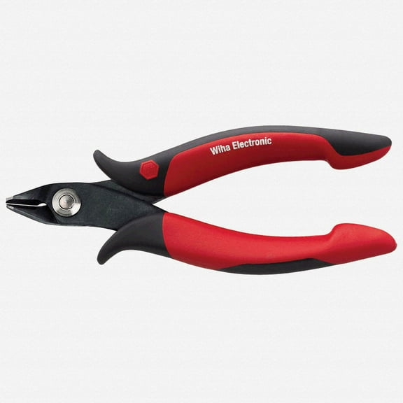 Wiha 56815 Precision Electronic Diagonal Cutters, Wide Pointed Head
