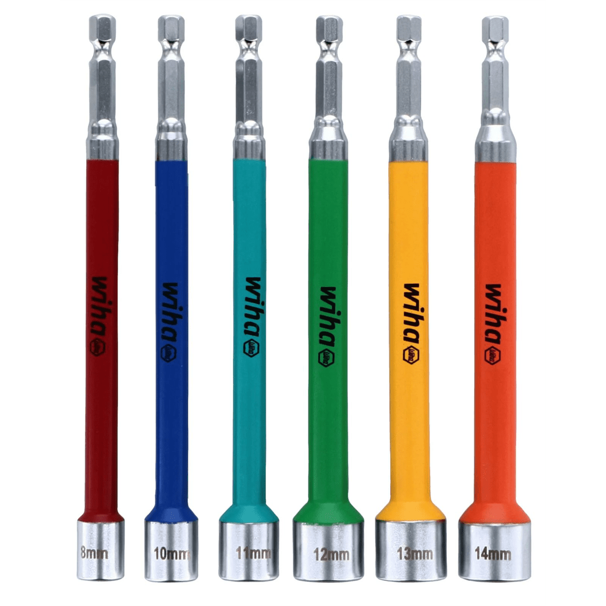 Wiha Tools Wiha 6 Piece Metric Color Coded Impact Nut Setters - Walmart.com