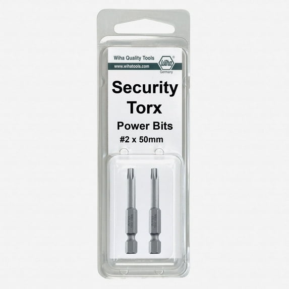 Wiha 70562 T25s Security Torx Power Bit (2 Pack)