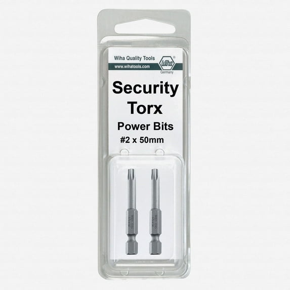 Wiha 70566 T45s Security Torx Power Bit (2 Pack)
